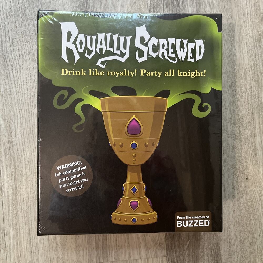 New Royally Screwed Adult Party Drinking Card/Board Game Buzzed